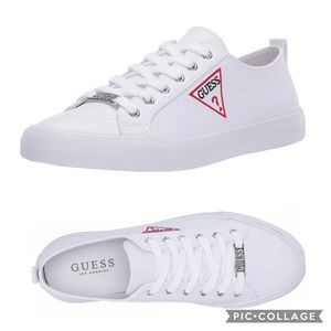 White Guess sneakers